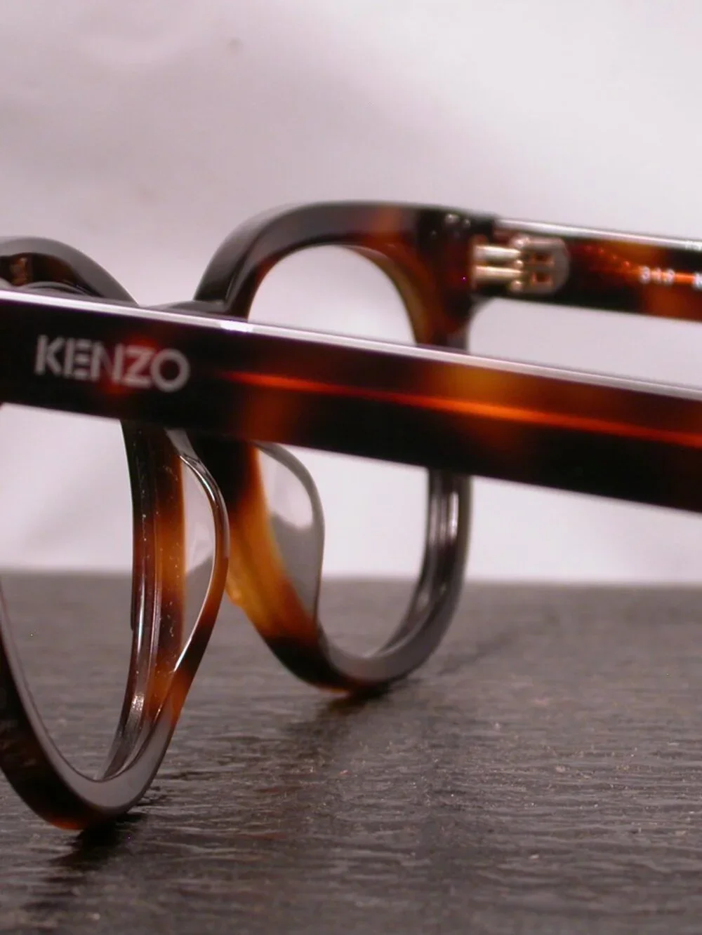 Kenzo Paris Tortoise Stylish Eyeglasses Frames Made in France